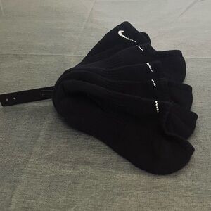 Black Nike Ankle Socks (Set of 3)